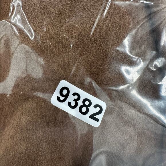 Ugg Slipper Mens 9 Leather Sheepskin Chestnut Moc Toe Lace up - Picture 10 of 10